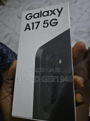 New Samsung Galaxy A17 5G 256 GB Black