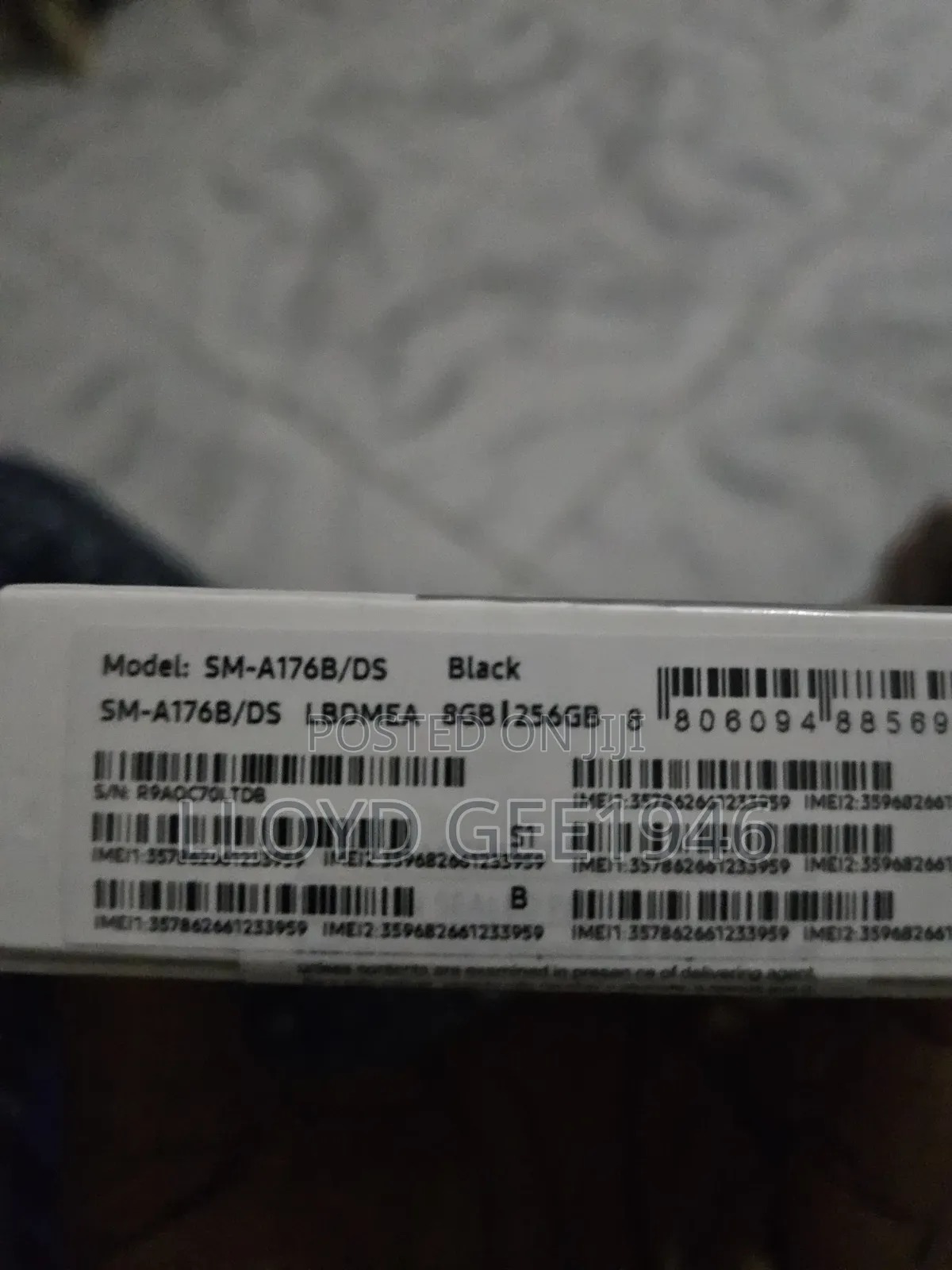 New Samsung Galaxy A17 5G 256 GB Black