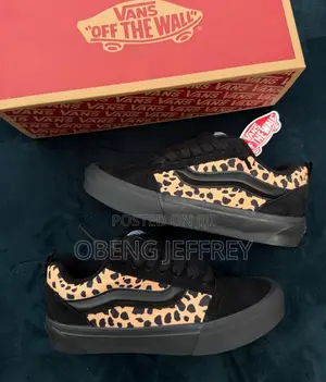 Original Vans Knu Skool Dalmatian / Black