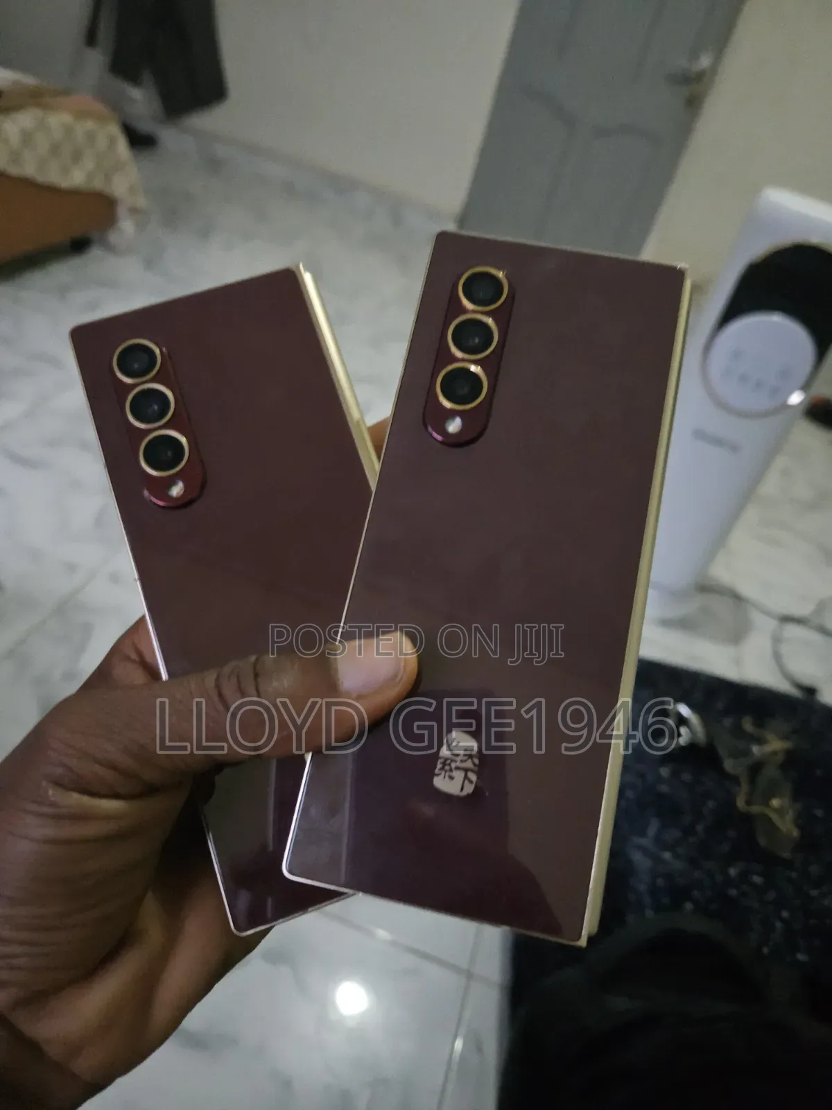 New Samsung Galaxy Z Fold3 5G 512 GB Red