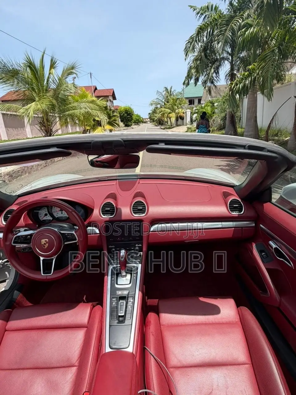 Porsche 718 Boxster Convertible 2024 White