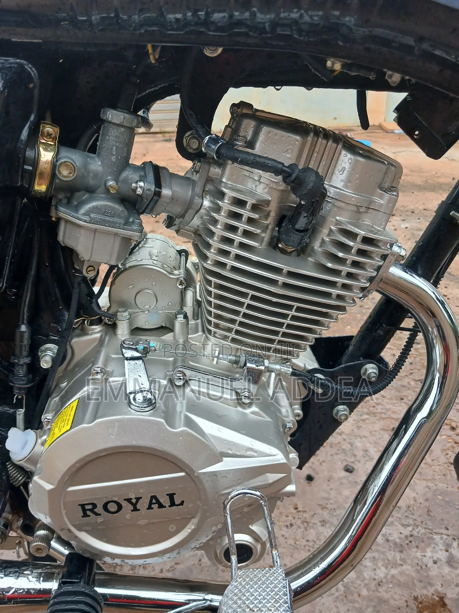 New Royal Motorcycle 2026 Black