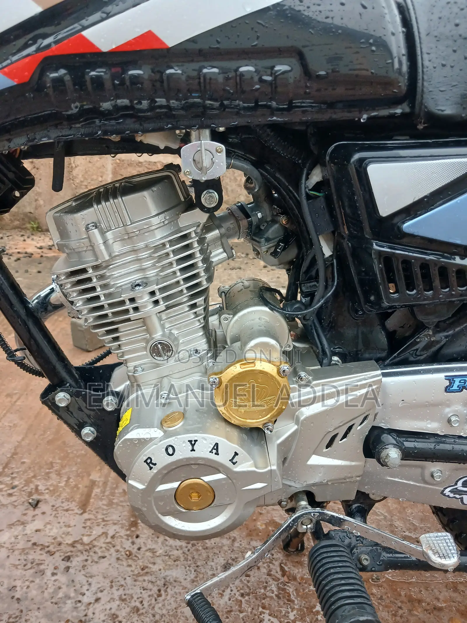 New Royal Motorcycle 2026 Black