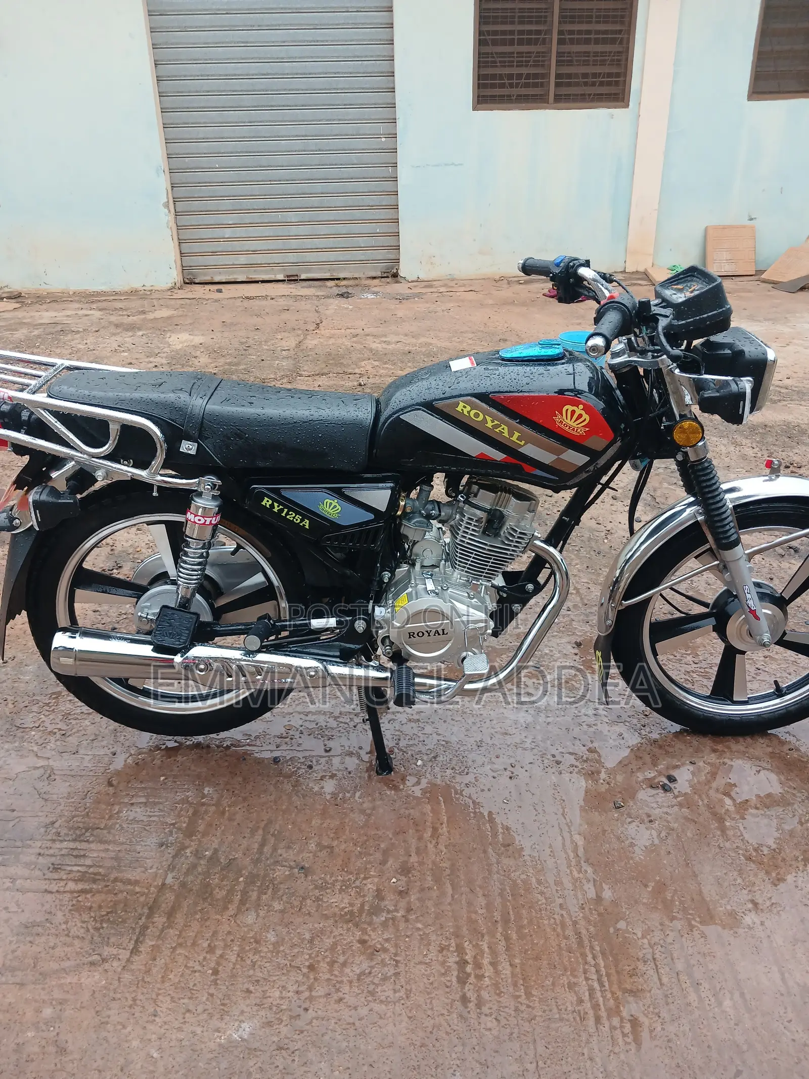 New Royal Motorcycle 2026 Black