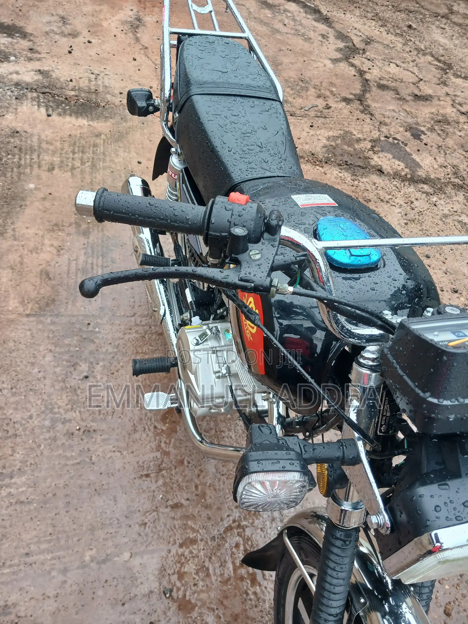 New Royal Motorcycle 2026 Black