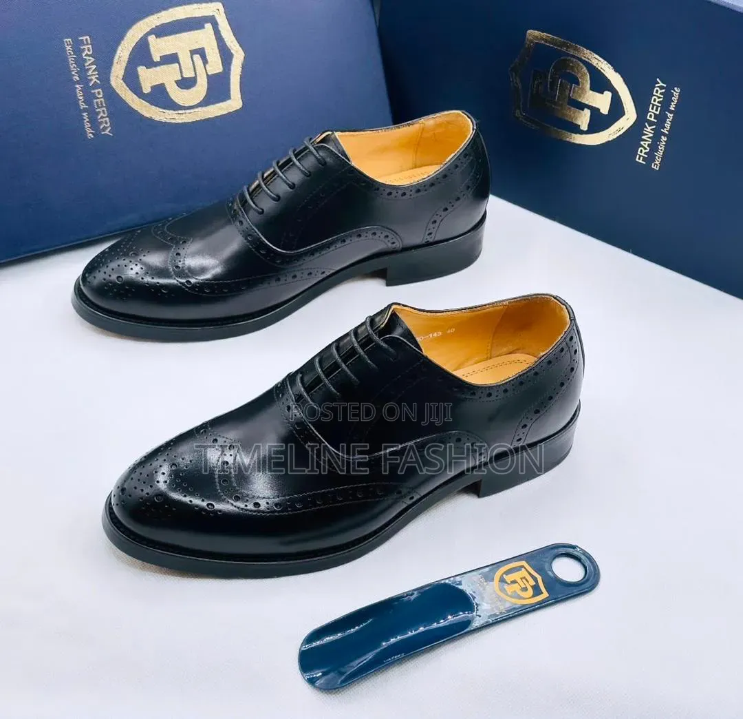 Genuine Frank Perry Executive Men's Handmade Shoes