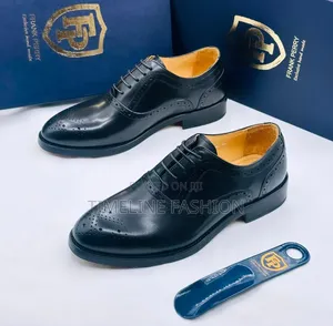 Genuine Leather Men's Formal Dressing Shoes Frank Perry Design