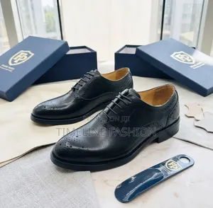 Genuine Leather Men's Formal Dressing Shoes Frank Perry Design