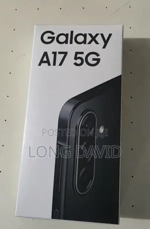 New Samsung Galaxy A17 5G 256 GB Black