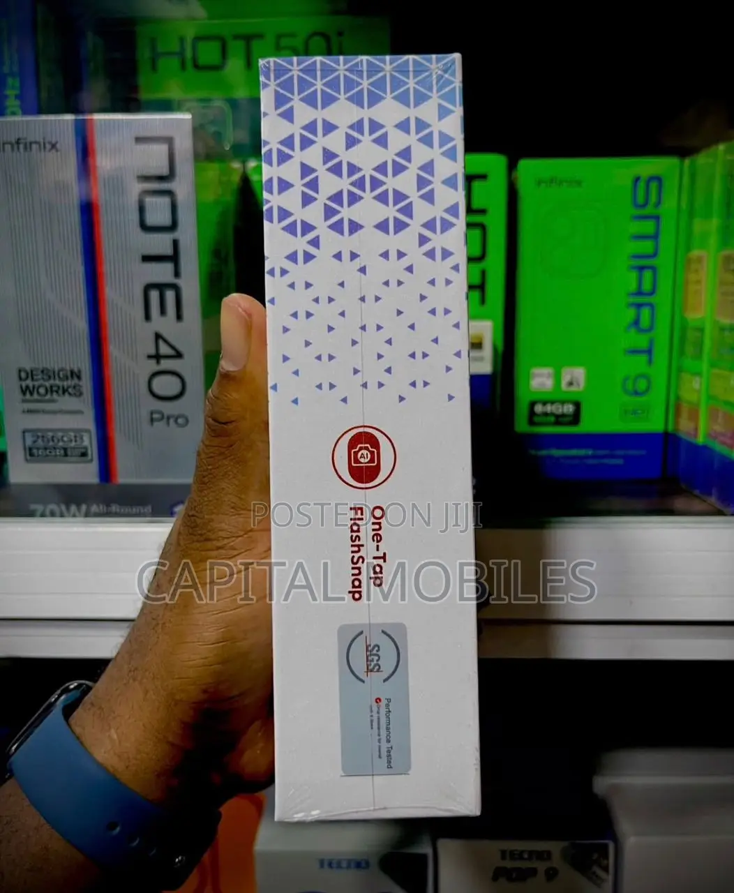 New Tecno Camon 40 Pro 5G 256 GB Blue
