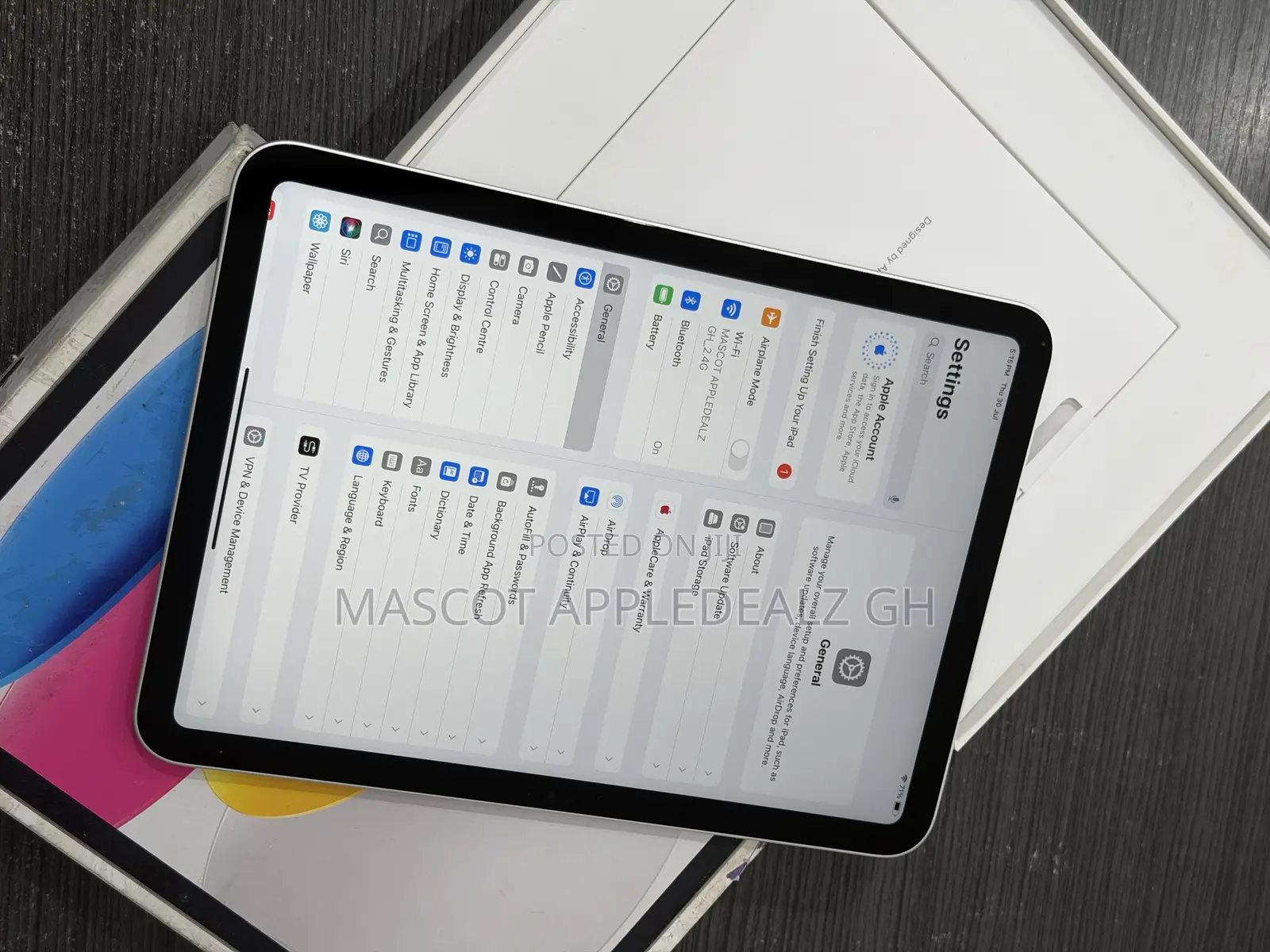New Apple iPad (2025) 128 GB Silver