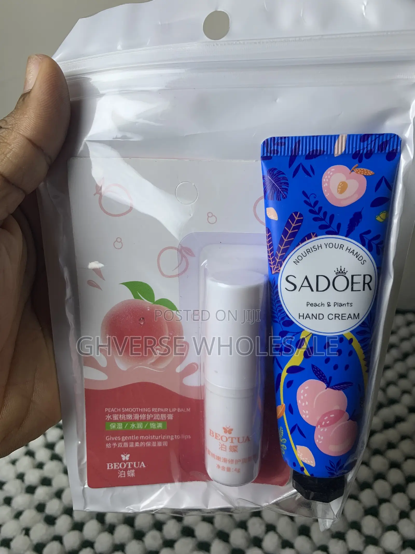 Handcream and Lip Balm