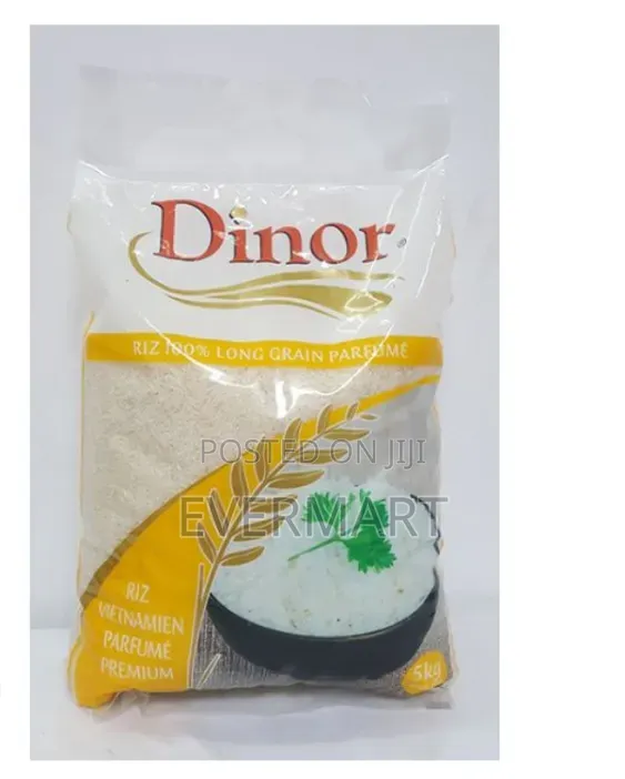 Dinor Vietnamese Jasmine Rice | Premium Long Grain Rice 5kg