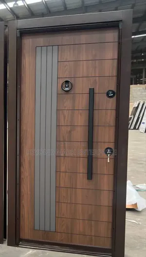 Brown Security Door