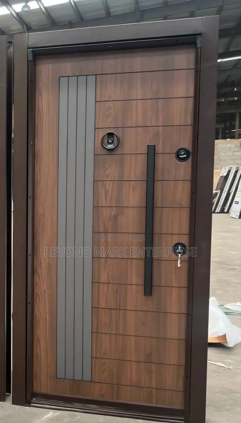 Brown Security Door