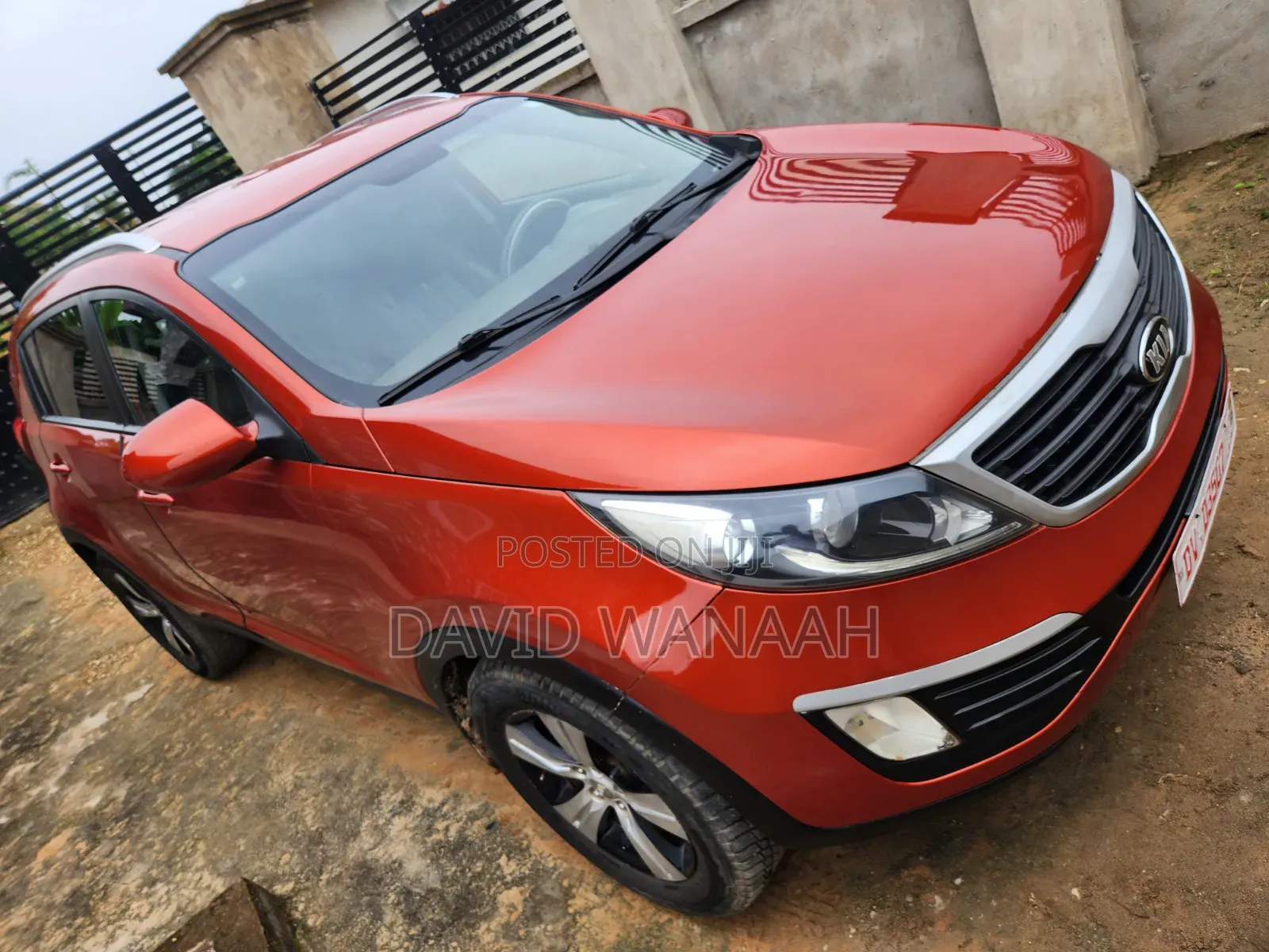Kia Sportage 2014 Orange