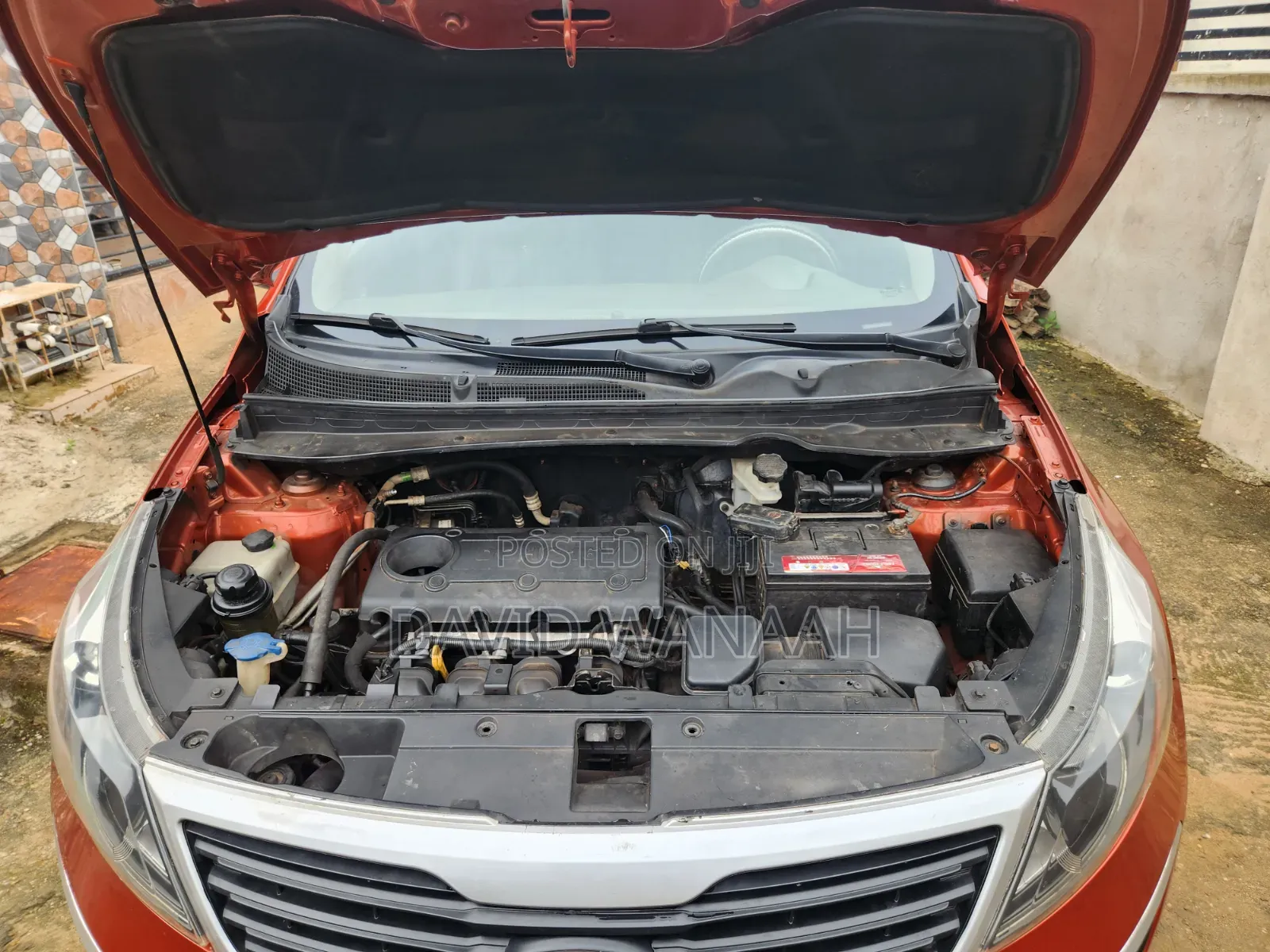 Kia Sportage 2014 Orange