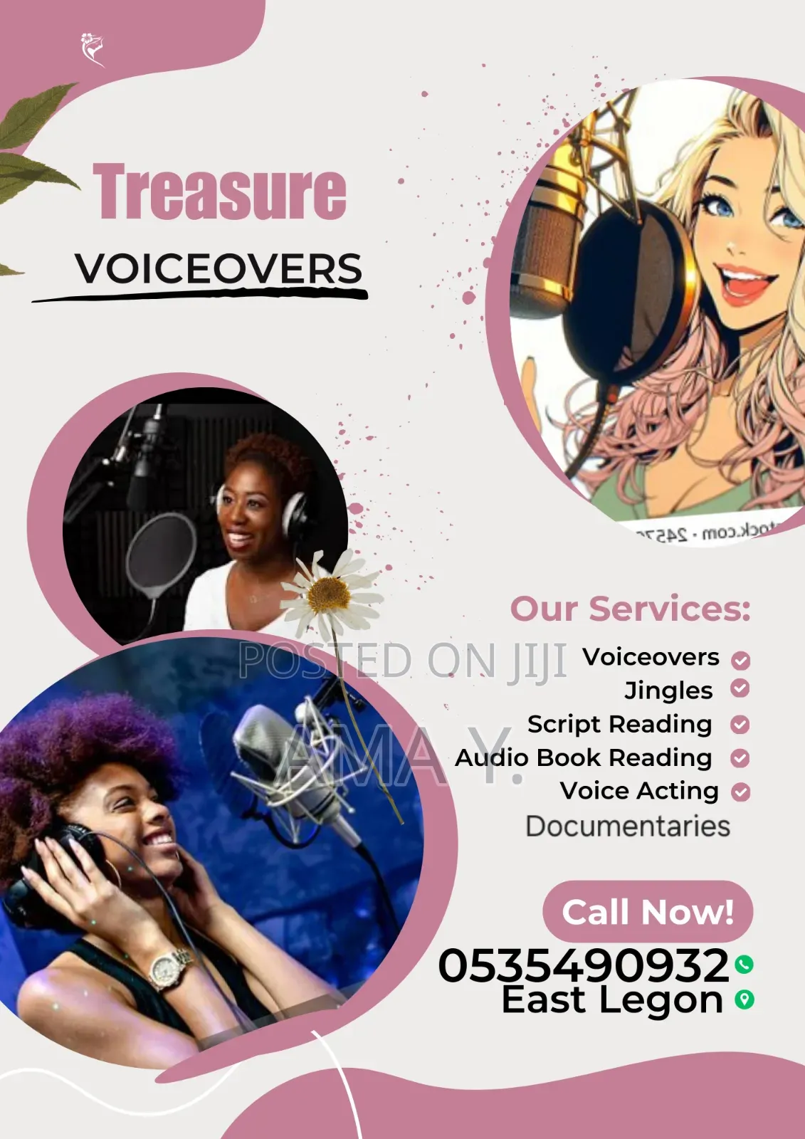 Professional Voiceover Jingle Production