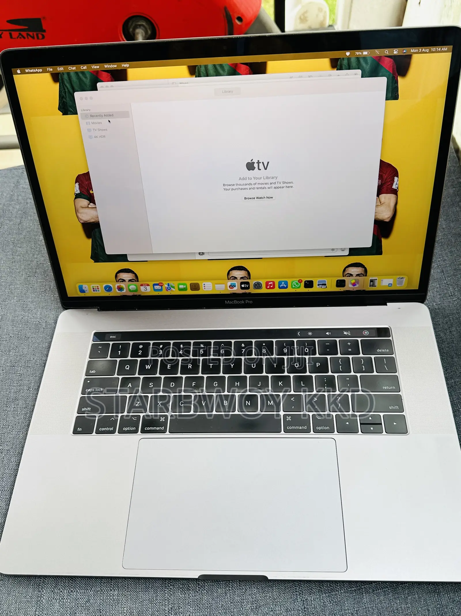 Laptop Apple MacBook Pro 2017 16GB Intel Core i7 SSD 256GB