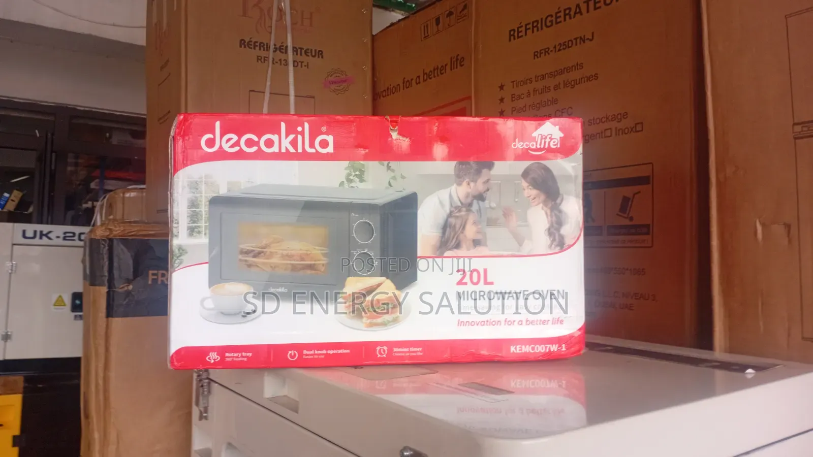 Decakila 20L Countertop Microwave – Perfect for Every Home