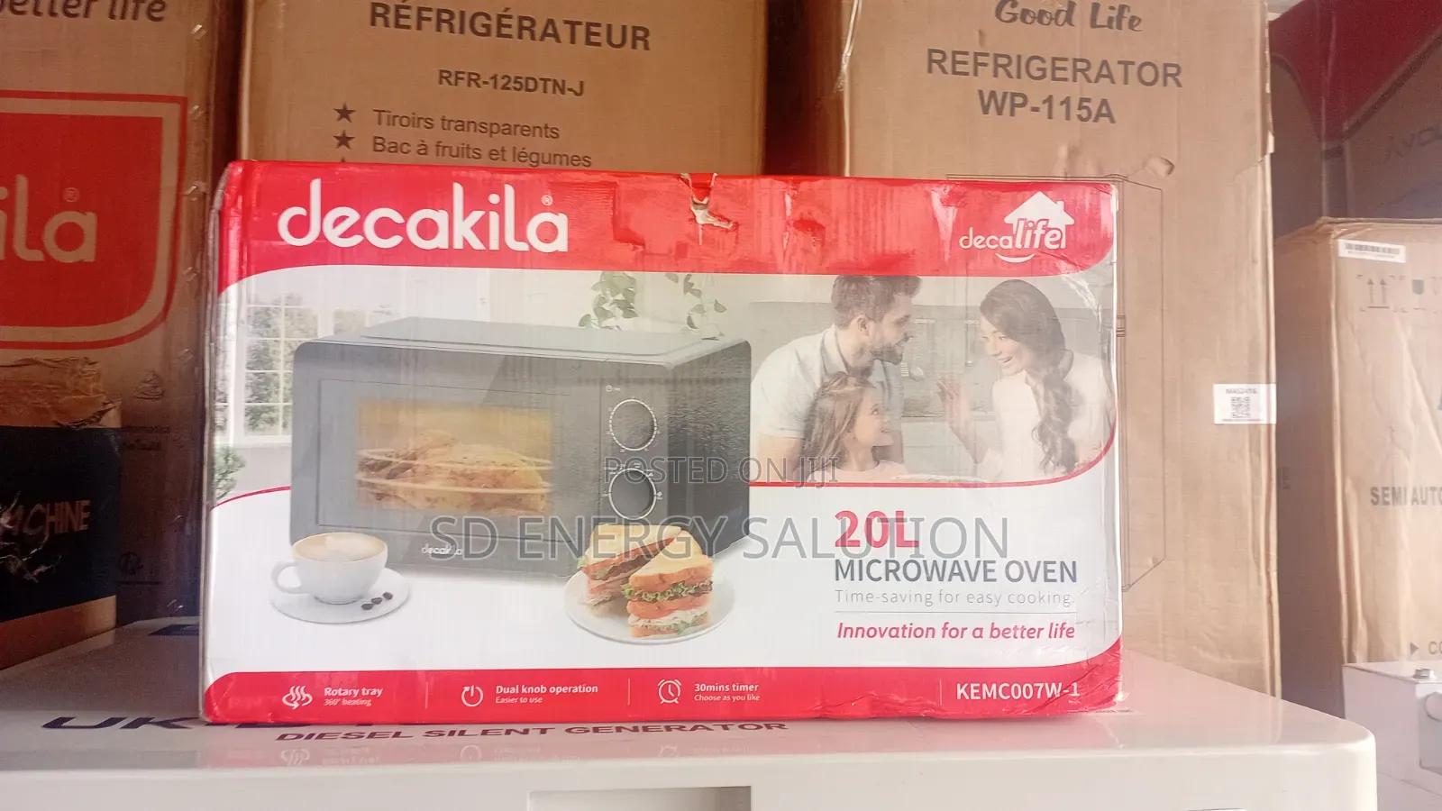 Decakila 20L Countertop Microwave – Perfect for Every Home