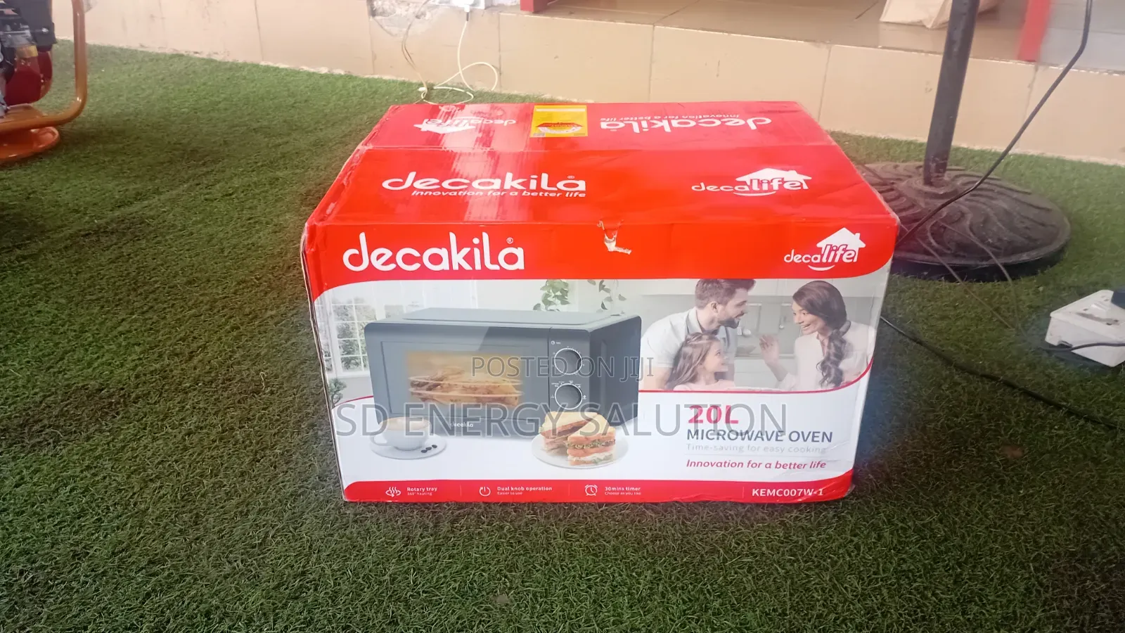 Decakila Microwave Oven 20L – Fast, Safe Convenient