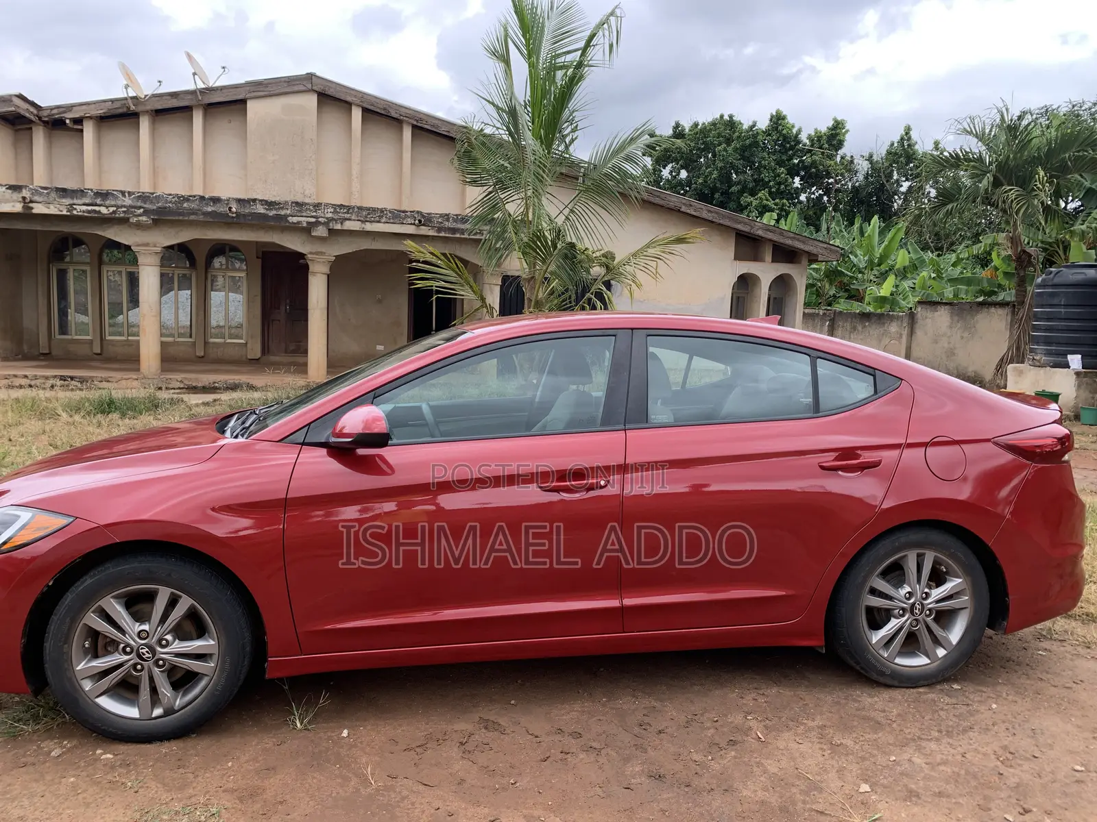 Hyundai Elantra Limited Sedan FWD (2.0L 4cyl 6A) 2017 Red
