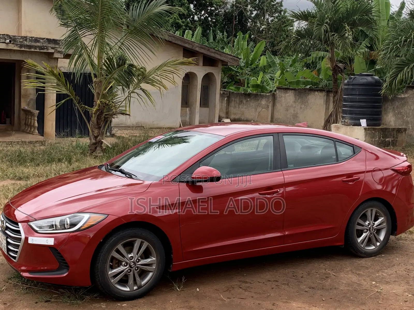 Hyundai Elantra Limited Sedan FWD (2.0L 4cyl 6A) 2017 Red