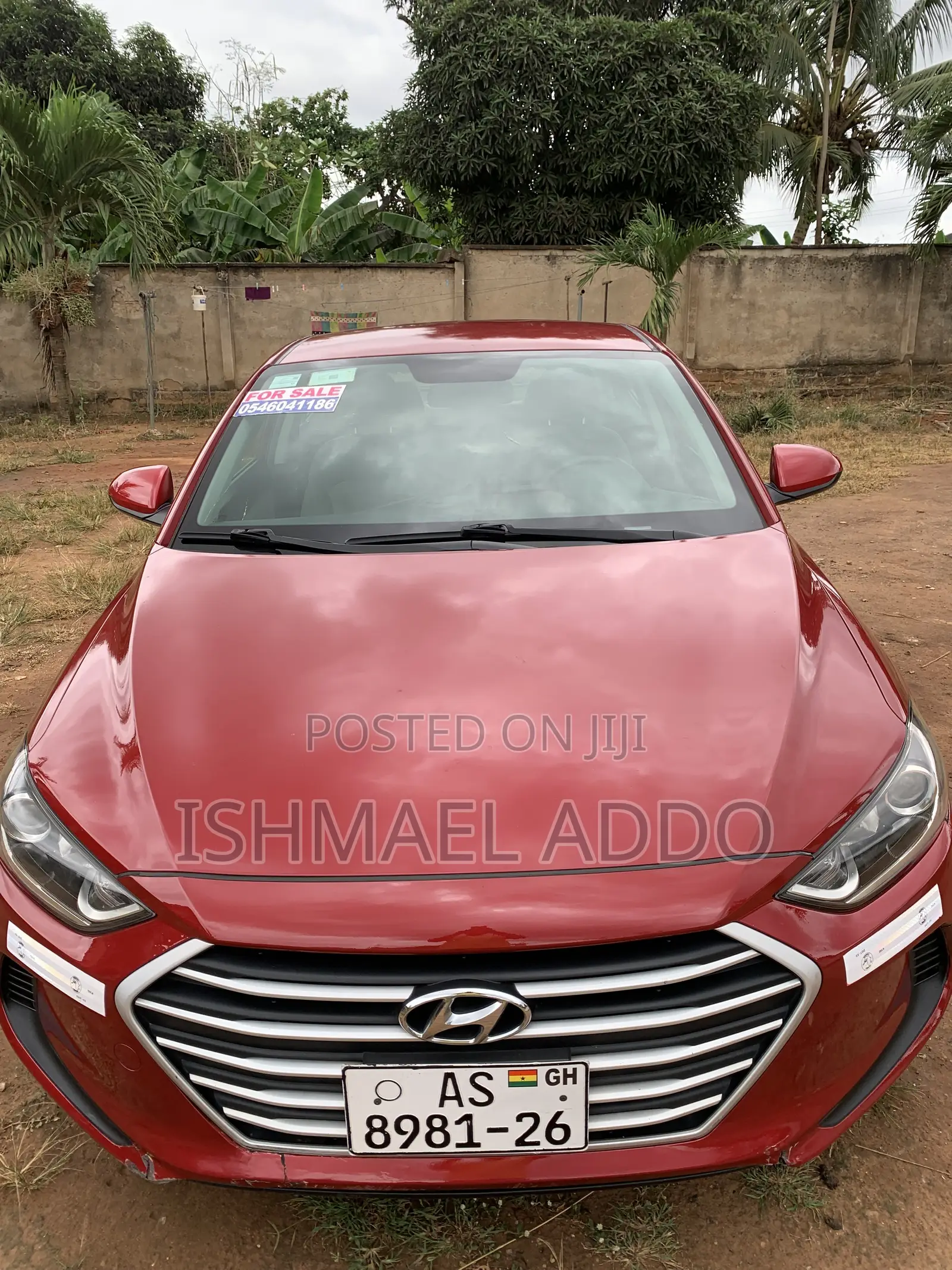 Hyundai Elantra Limited Sedan FWD (2.0L 4cyl 6A) 2017 Red