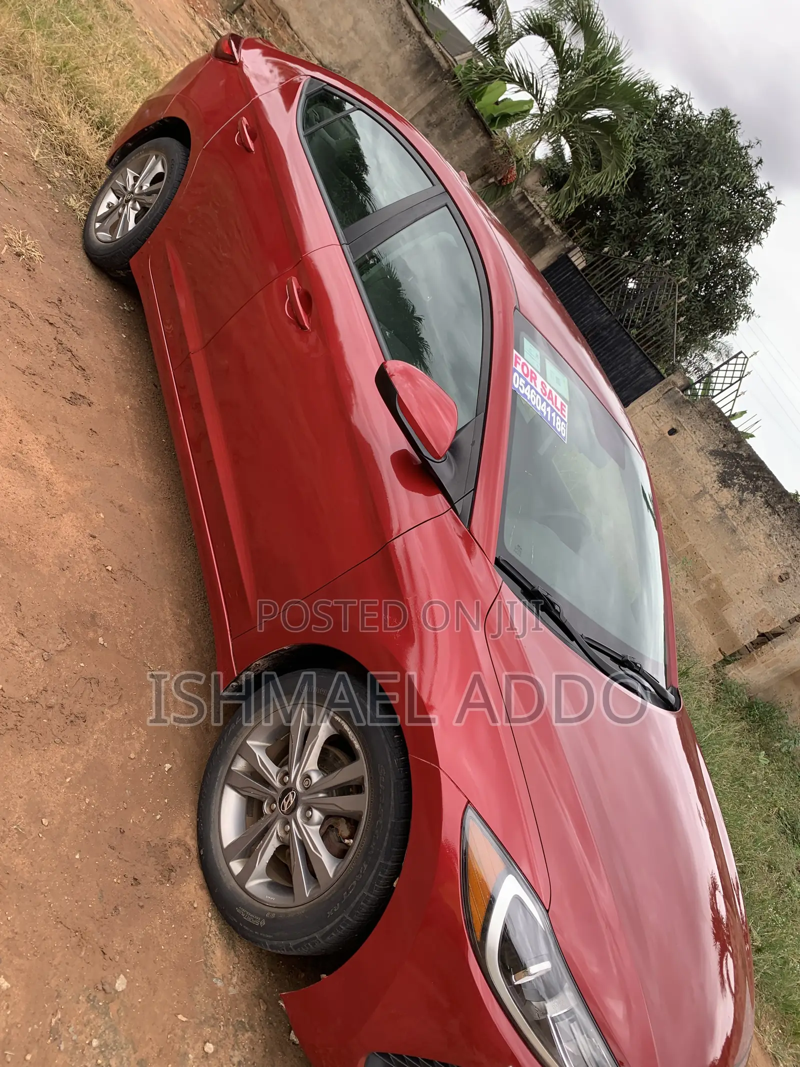 Hyundai Elantra Limited Sedan FWD (2.0L 4cyl 6A) 2017 Red