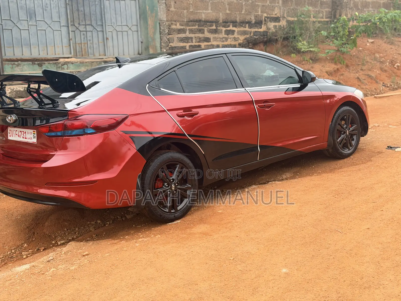 Hyundai Elantra Sport Sedan FWD (1.6L 4cyl 6M) 2017 Red