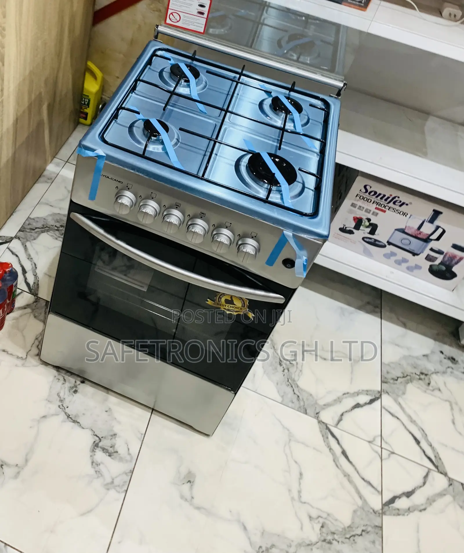 Super Original Volcano 50×50 Cm Free Standing Gas Cooker