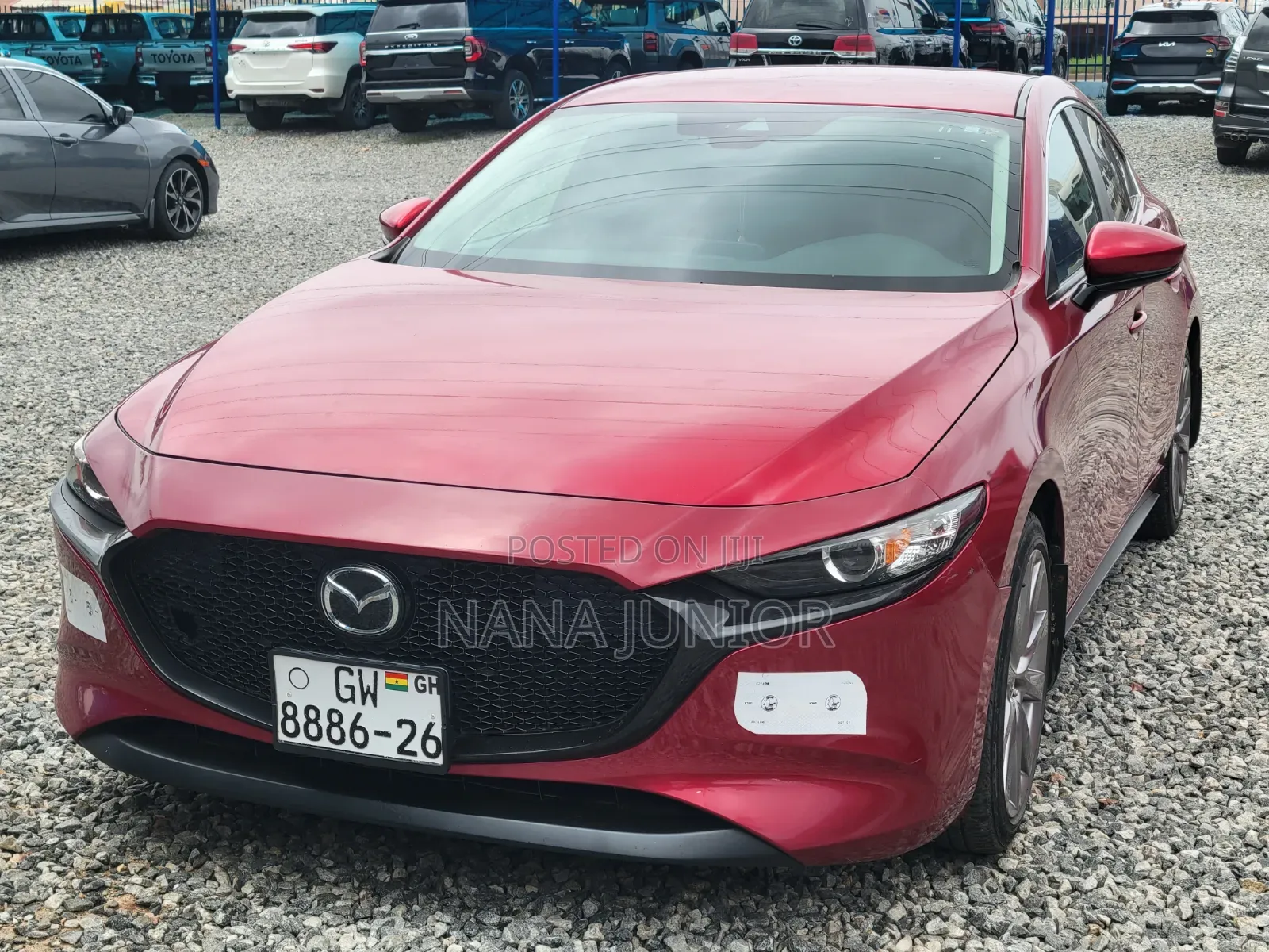 Mazda 3 2019 Red
