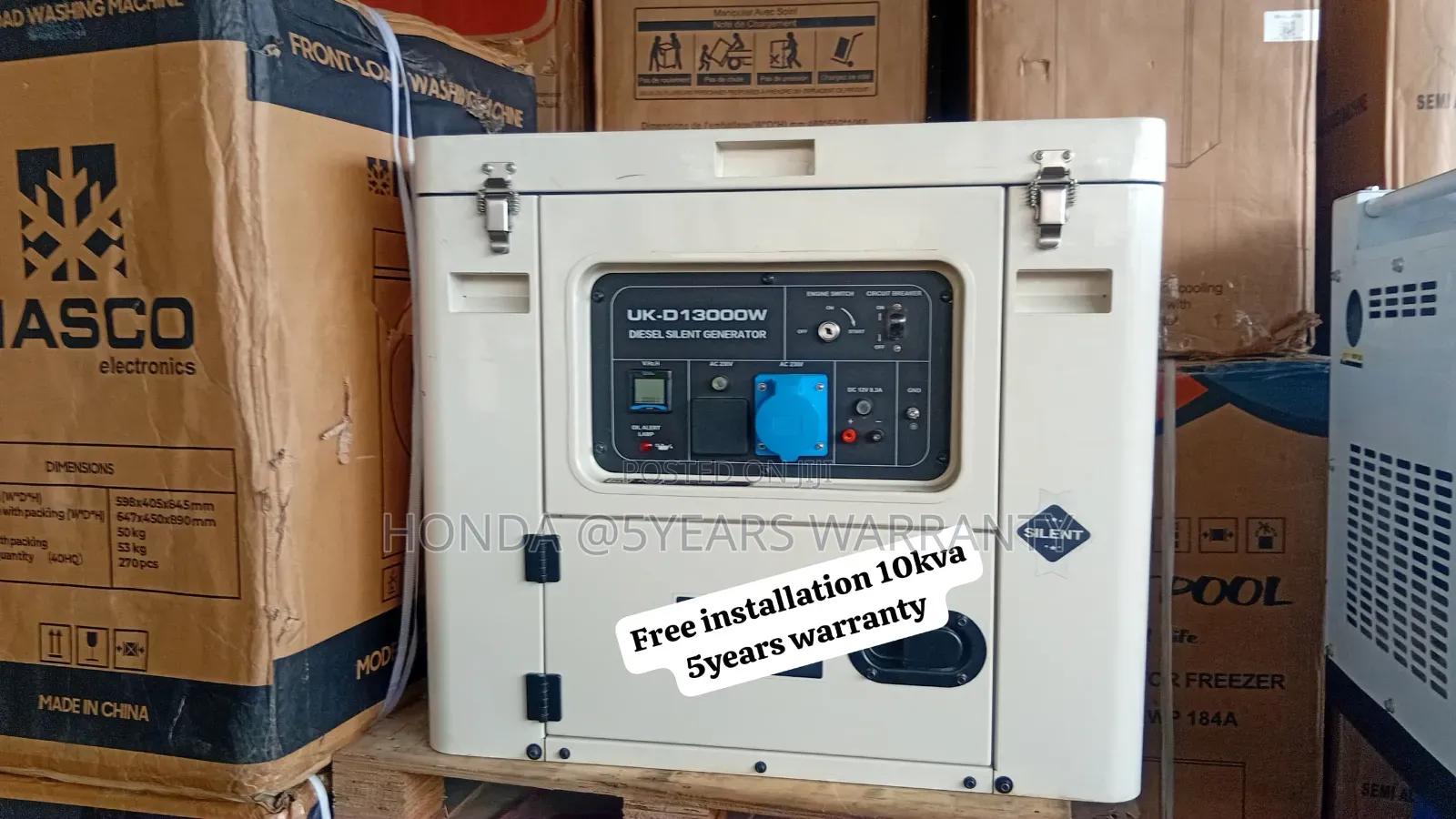 Premium UK Made 10kVA Diesel Silent Generator for Homes 10kva