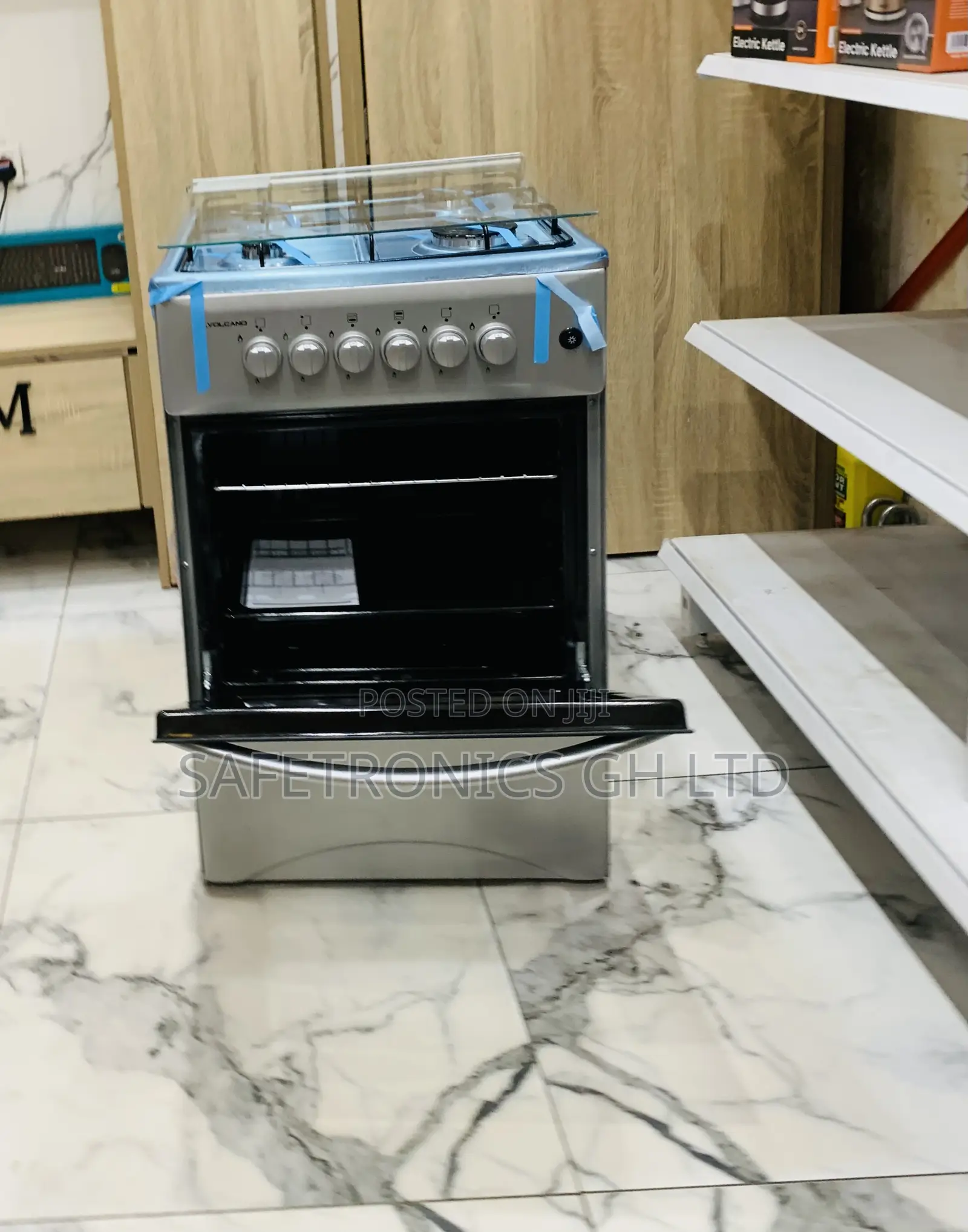 Shop Elegant Volcano 50×50 Cm Free Standing Gas Cooker