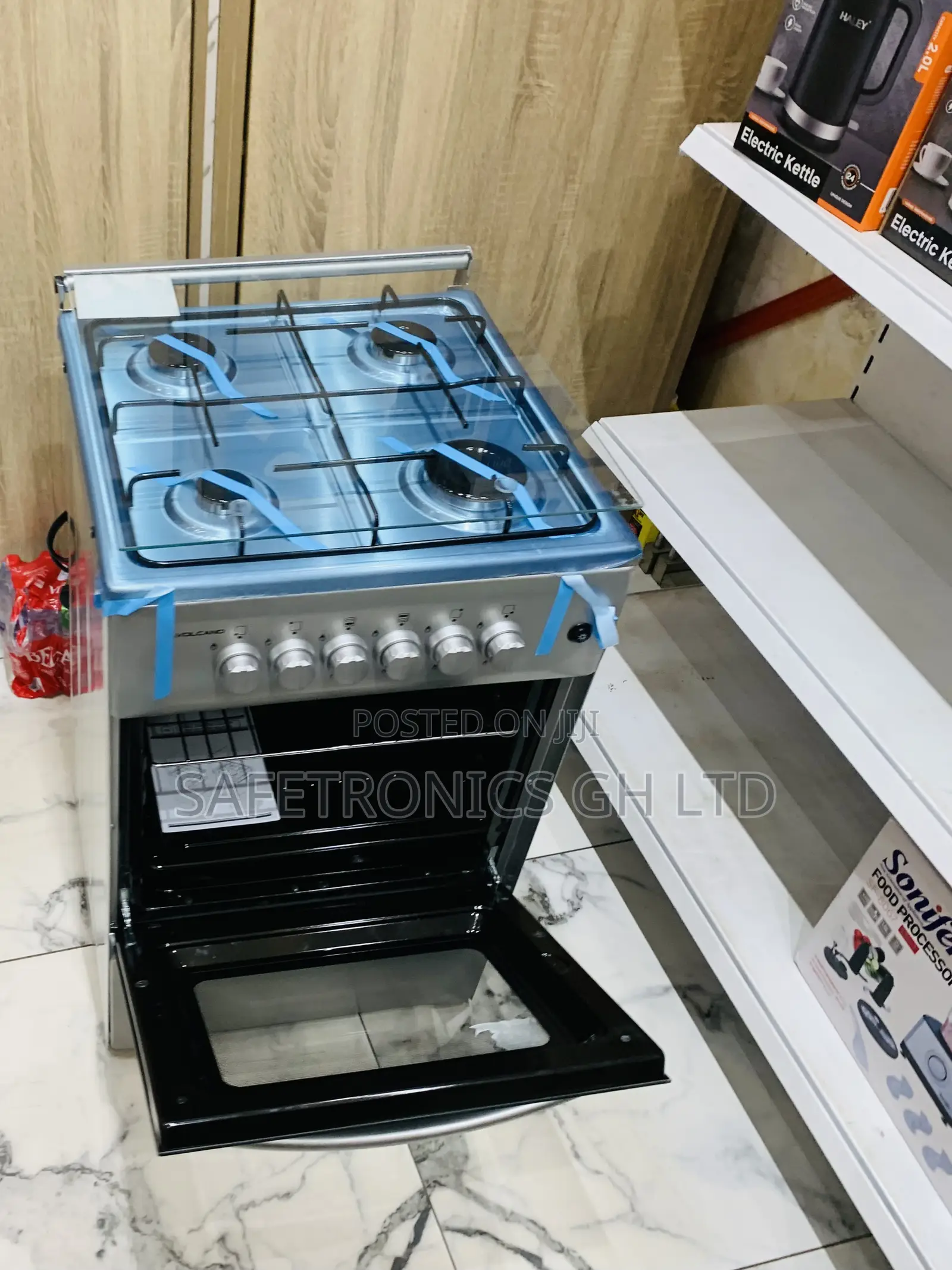 Shop Elegant Volcano 50×50 Cm Free Standing Gas Cooker