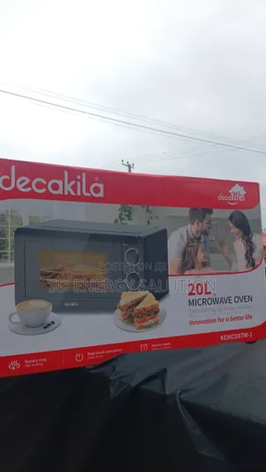 Decakila Microwave Oven 20 Liters – Durable Design