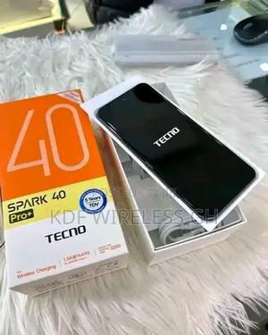 New Tecno Spark 40 Pro+ 256 GB Black