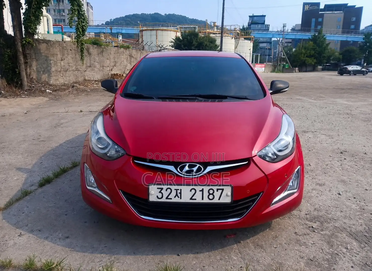 Hyundai Elantra 2015 Red