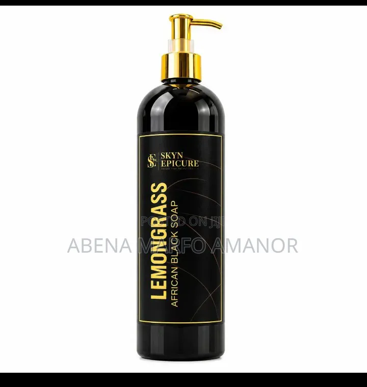 Lemongrass African Black Soap Body Wash