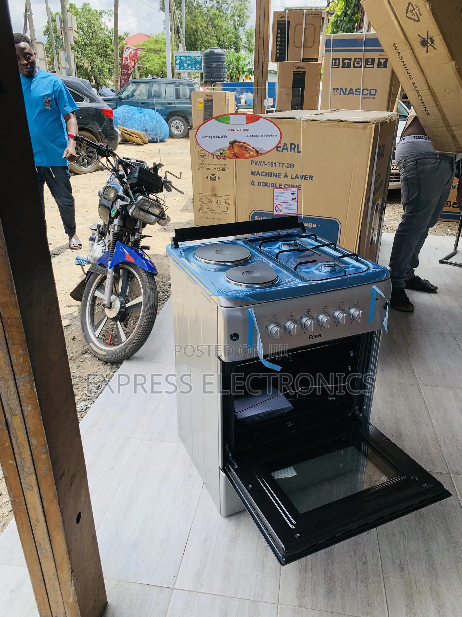 Text Us Fir Your Gas Electric Cooker 2-2 60/60 Ferre