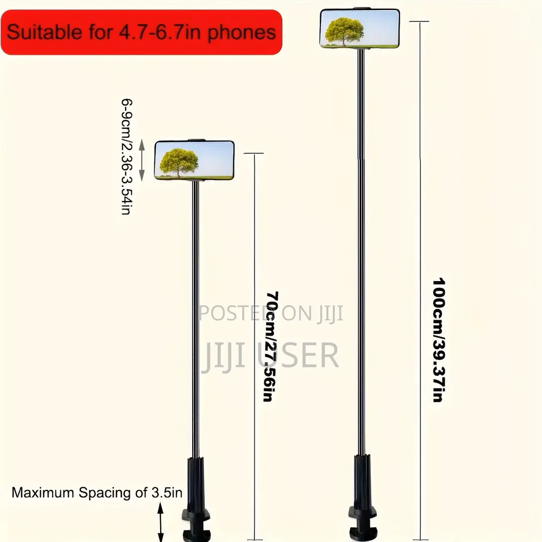 Flexible Gooseneck Phone Holder Clamp