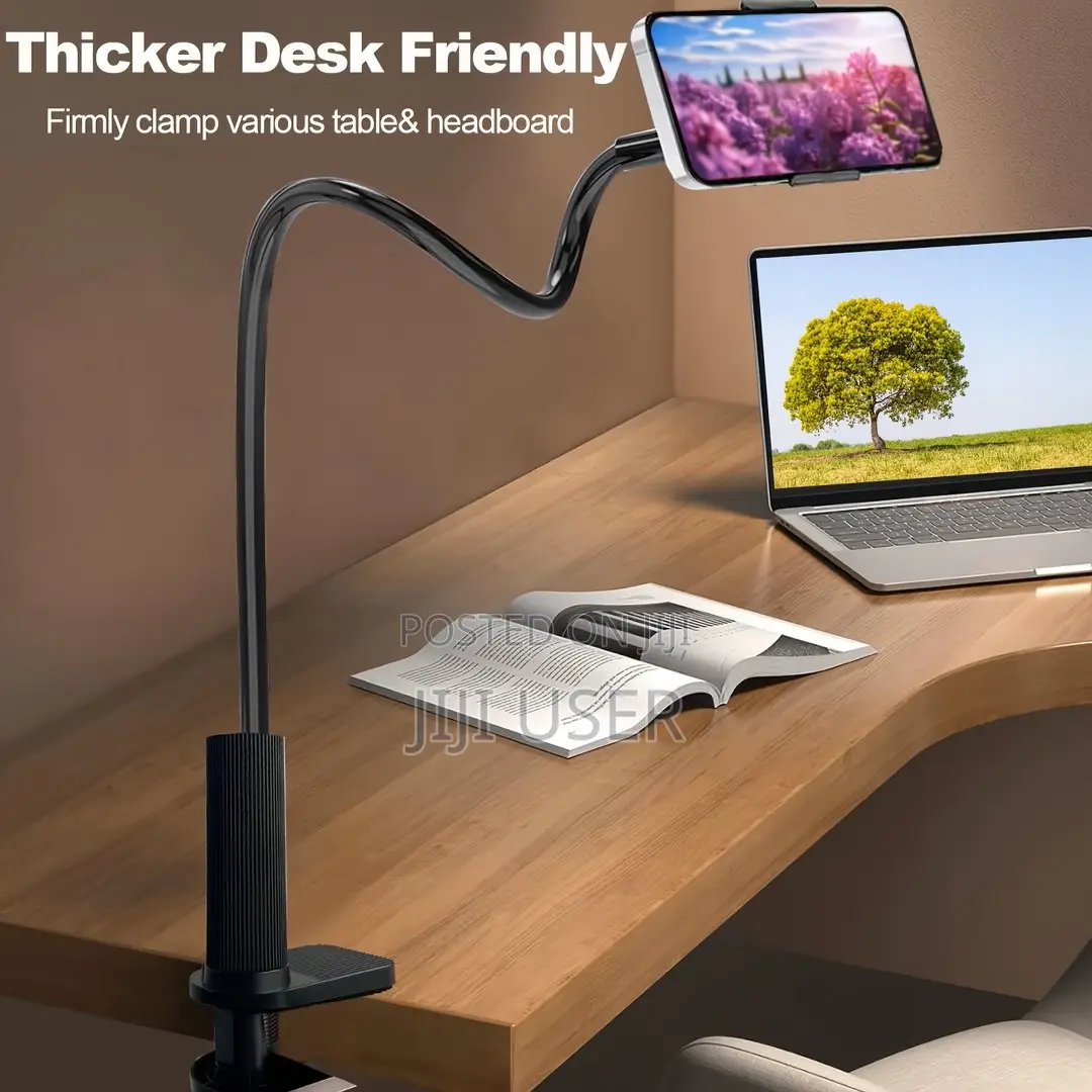 Flexible Gooseneck Phone Holder Clamp