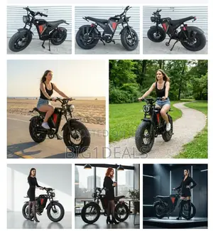 Electric Bicycle With Double Super Lasting Batteries. Preorder Only
