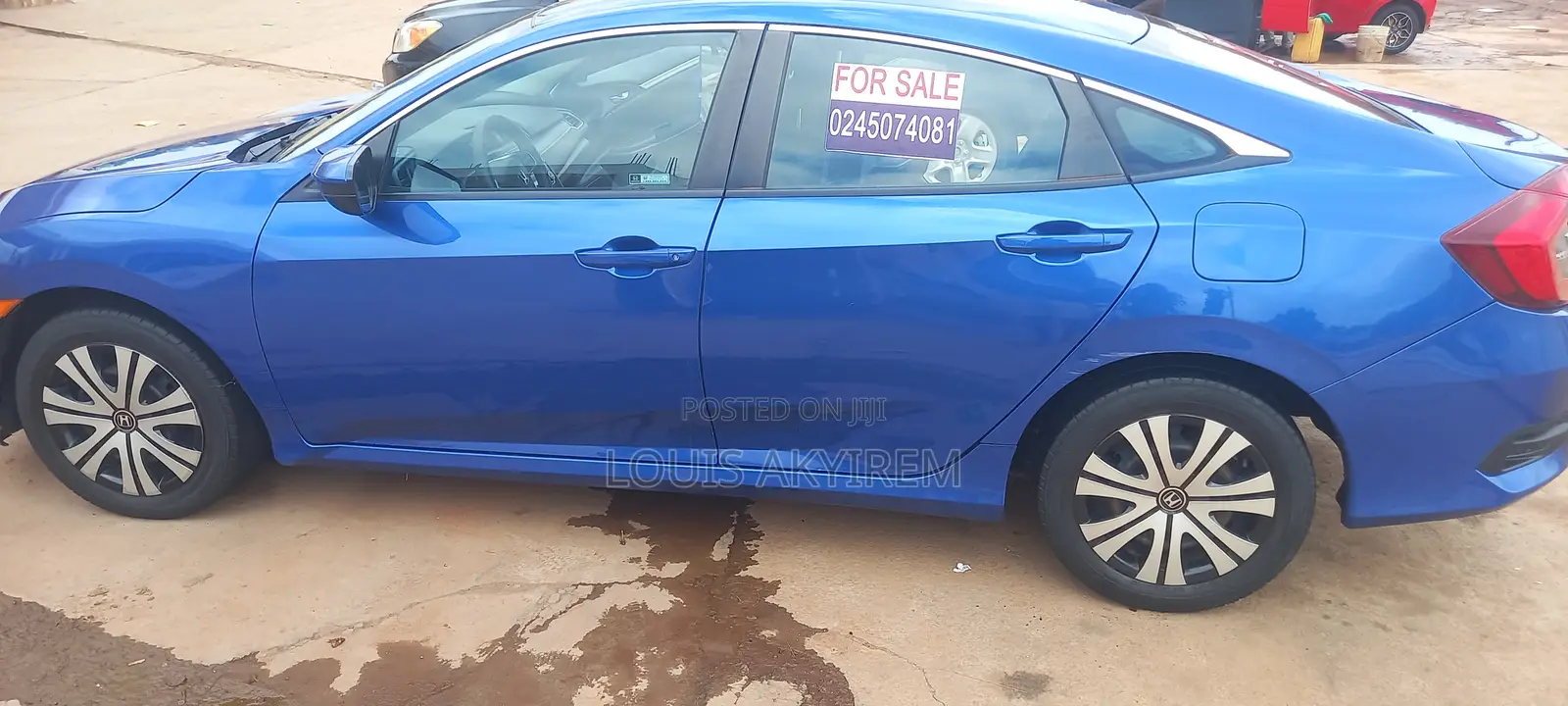 Honda Civic LX Sedan 2019 Blue