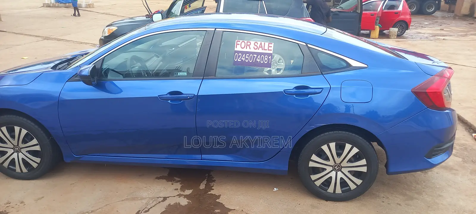 Honda Civic LX Sedan 2019 Blue