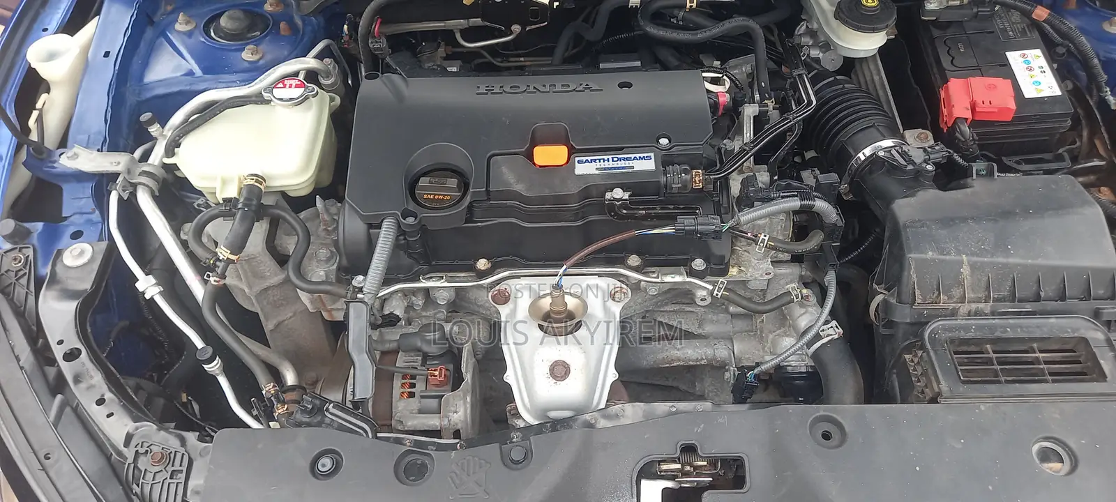 Honda Civic LX Sedan 2019 Blue
