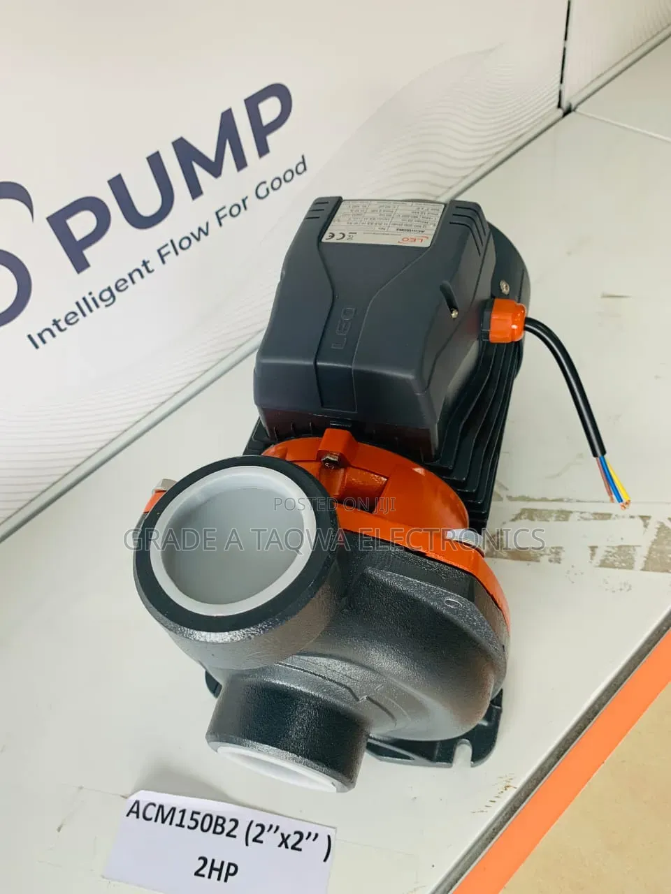 Clean Water Transfer Leo 2 HP Centrifugal Pump