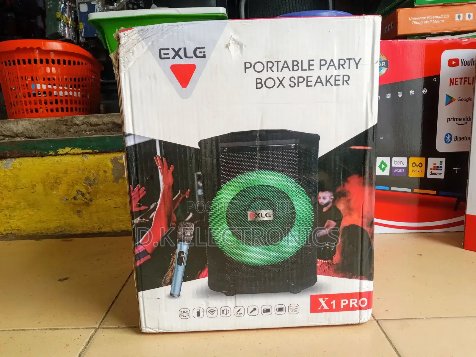 Excellent LG X1 Pro Deep Bass Portable Party Speaker