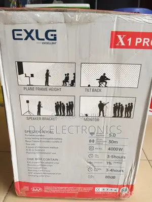 Excellent LG X1 Pro Deep Bass Portable Party Speaker